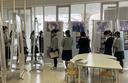 １月２１日中高等科朝礼　自分ごととして考える　アンネ・フランク写真パネル展