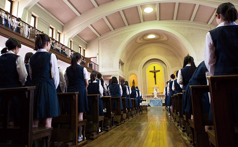 聖心女子学院　宗教教育