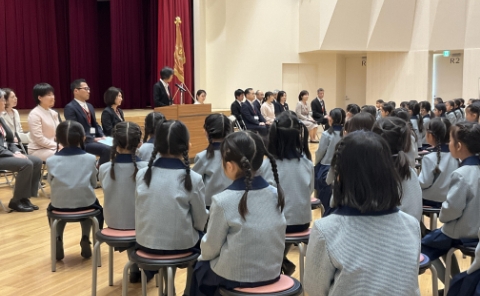 4月 初等科入学式
